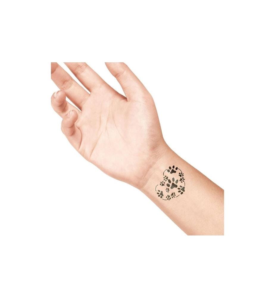 LADOT - Tampon de tatouage Patte de chat Large