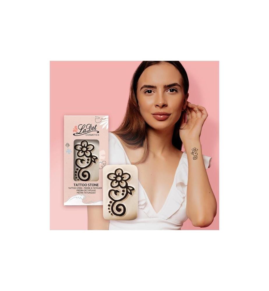LADOT - Tattoostempel Blume Medium