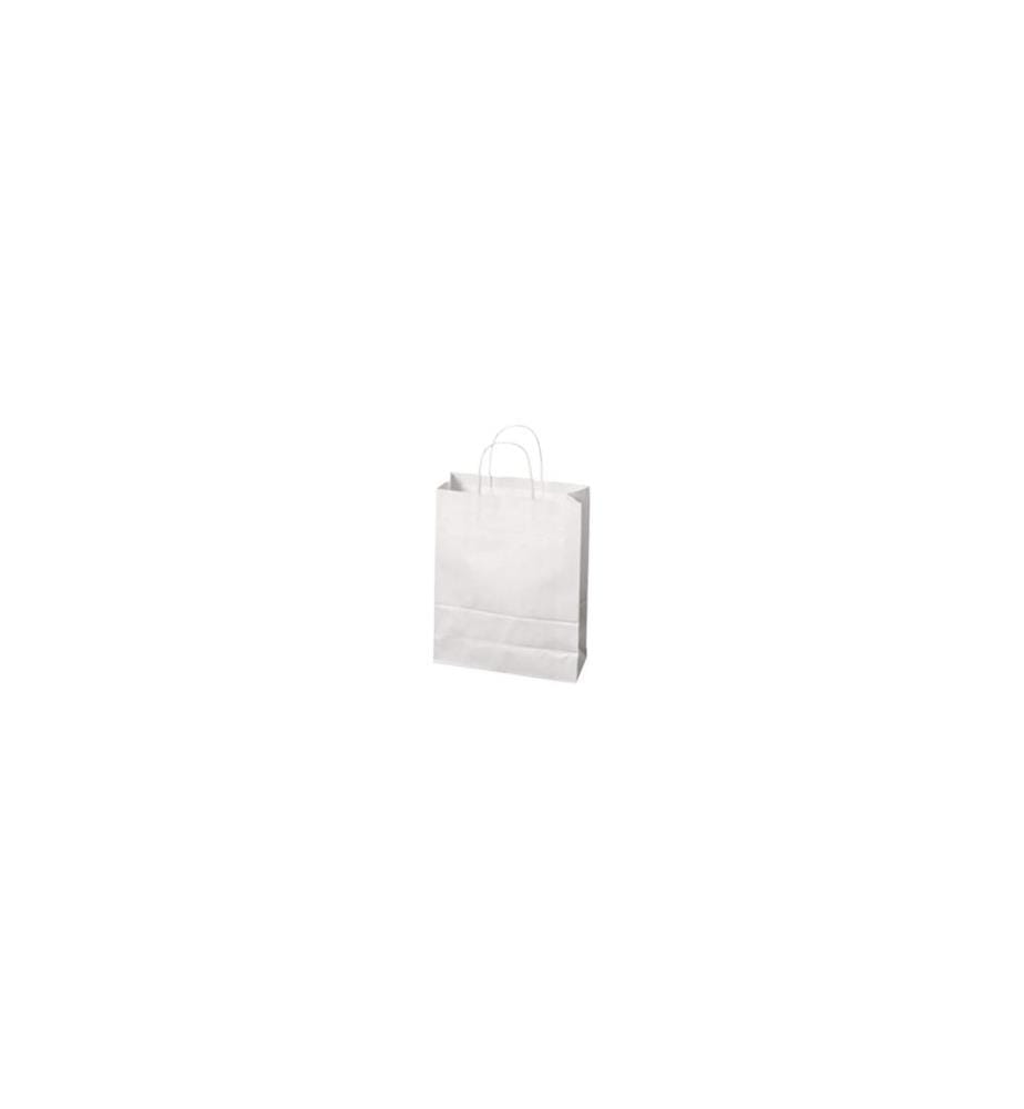 BRIEGER - Geschenktasche 24 x 11 x 31 cm, Weiss