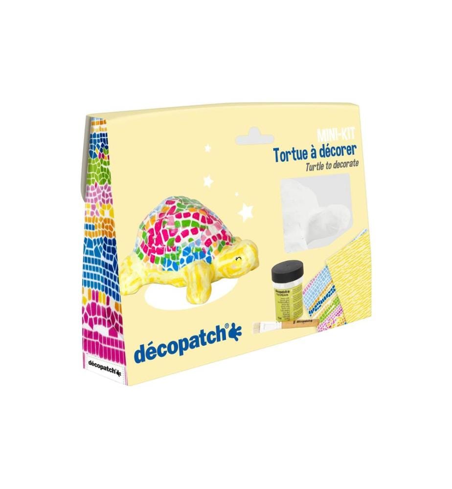 décopatch Bastelset Schildkröte 19 x 4.5 x 13.5 cm