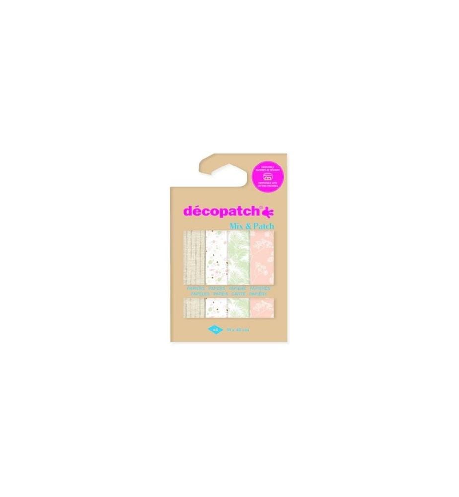 décopatch Bastelpapier DP033C 30 x 40 cm, 4 Blatt