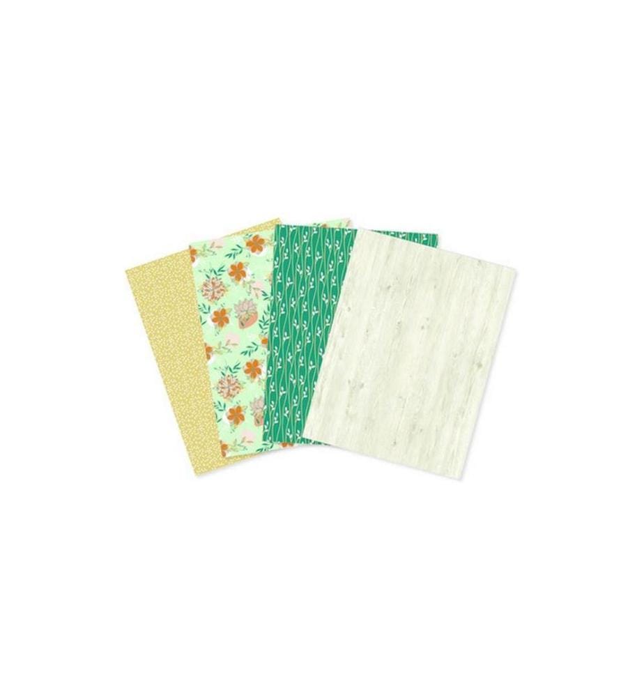 décopatch Bastelpapier DP035C 30 x 40 cm, 4 Blatt