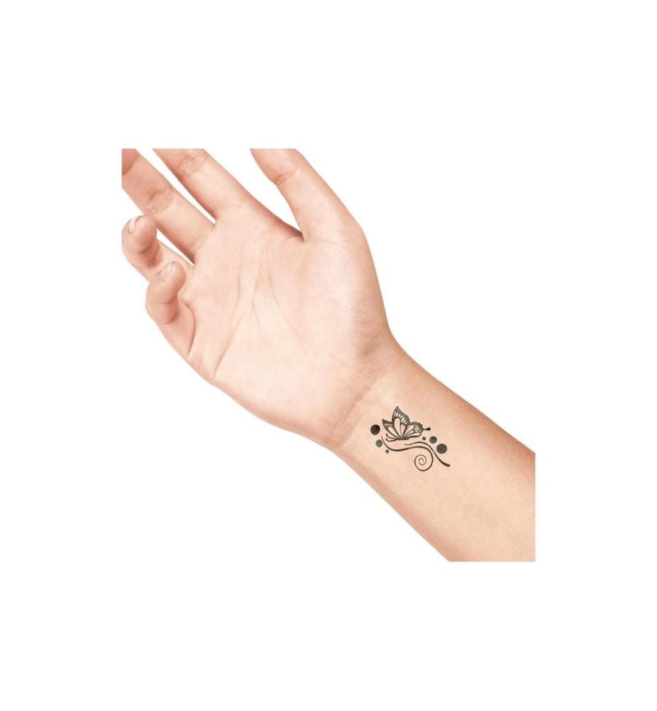 LADOT - Tattoostempel Schmetterling Medium