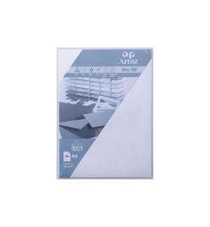 ARTOZ - Papier à lettres 1001 A4 100 g/m² Blanc, 5 feuilles