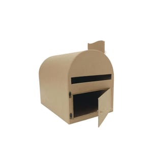 décopatch Figurine en carton 29 x 19 x 23 cm boîte aux lettres