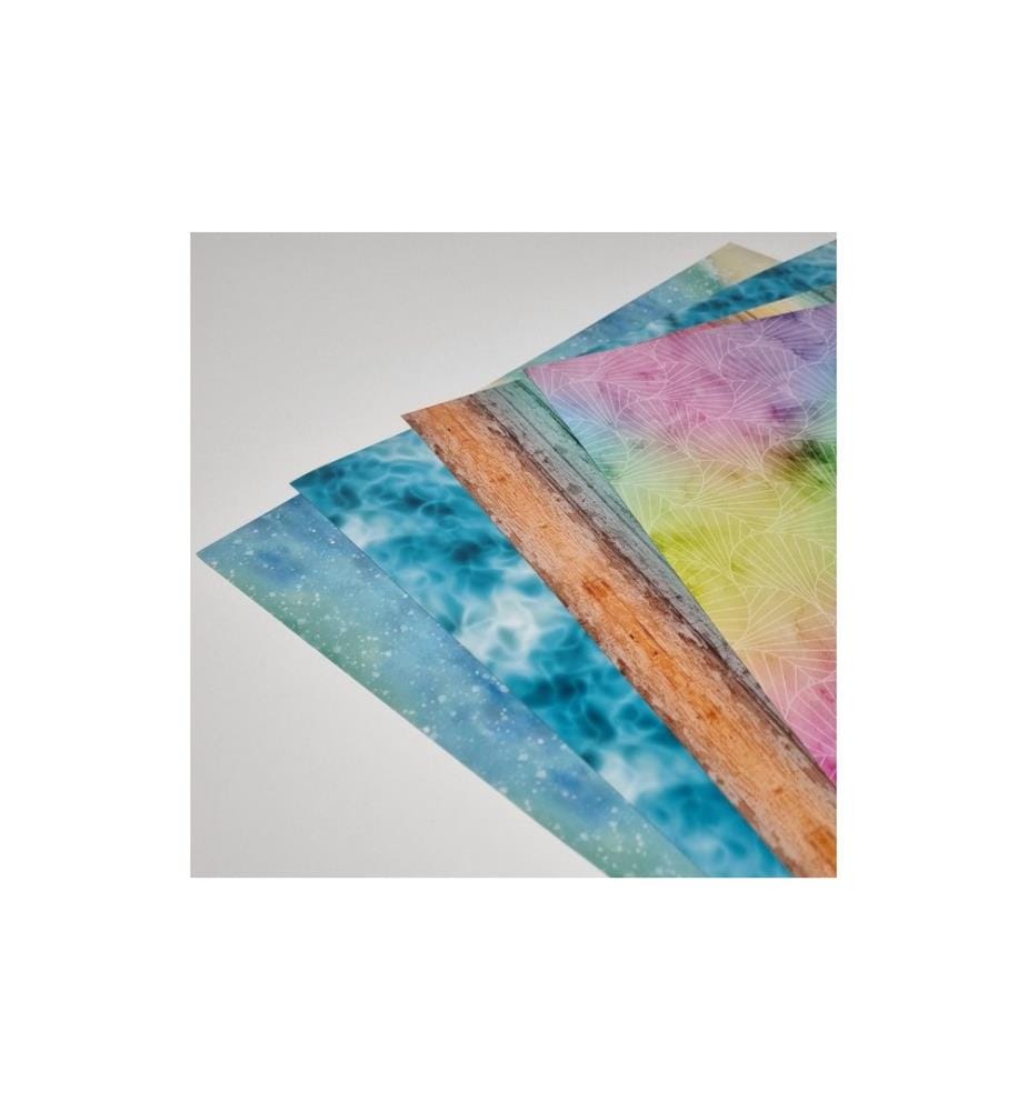Chemica - Aufbügelfolie Design-Flex Beach 2, 30 x 24 cm, 4er Set