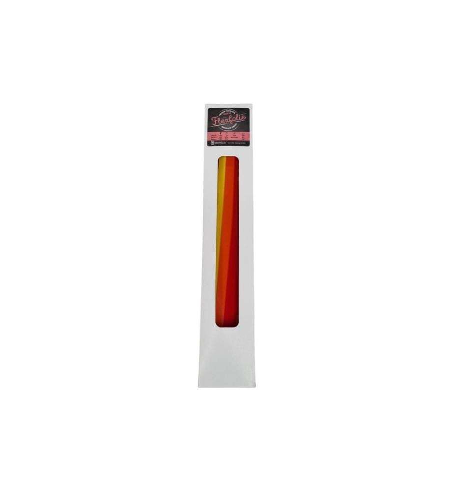 Chemica - Aufbügelfolie Flex 30 x 50 cm, 3er Set, Rot