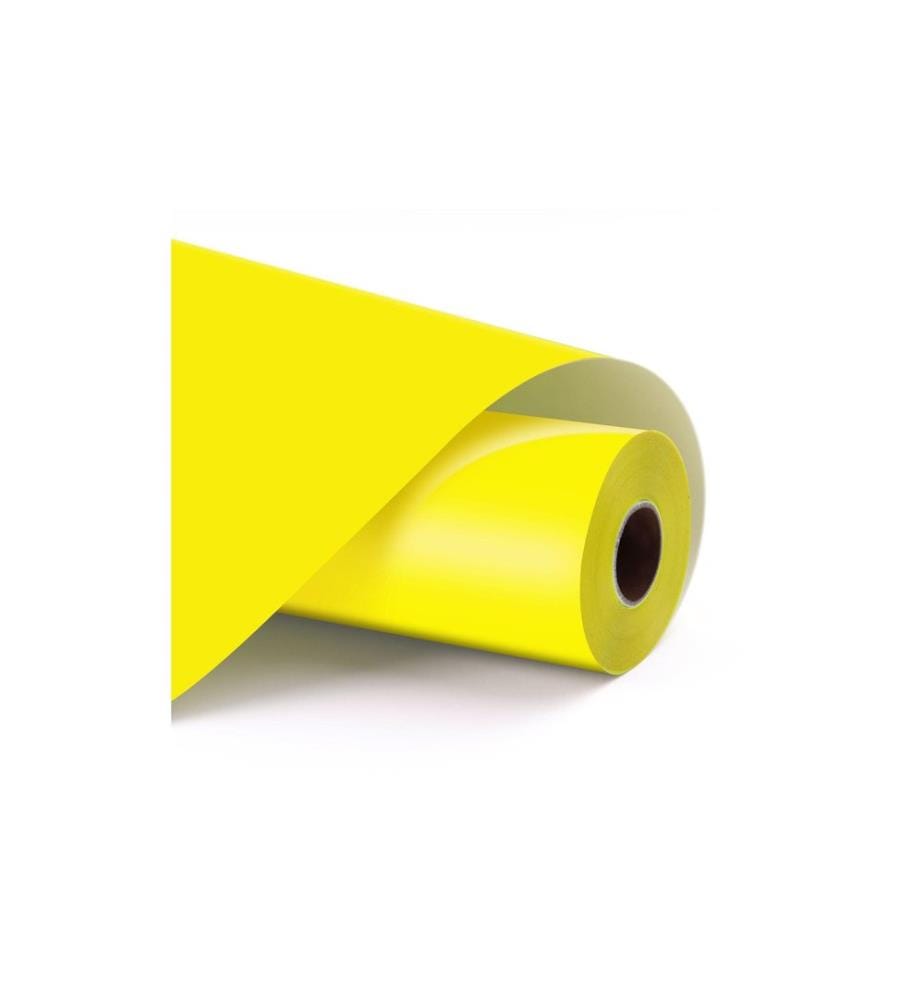 LOKLIK - Vinyle adhésif permanent Rôle, 1 Pièce/s, Jaune