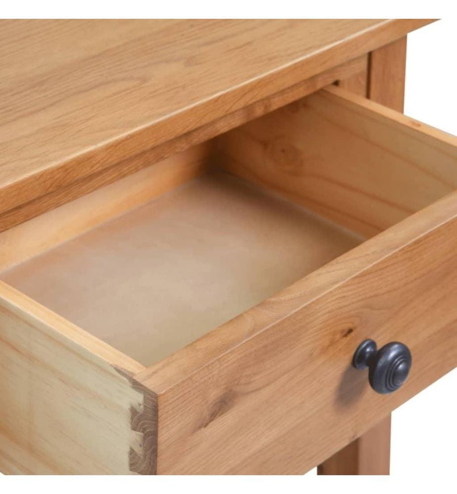 Table console 50 x 32 x 75 cm Bois de chêne massif