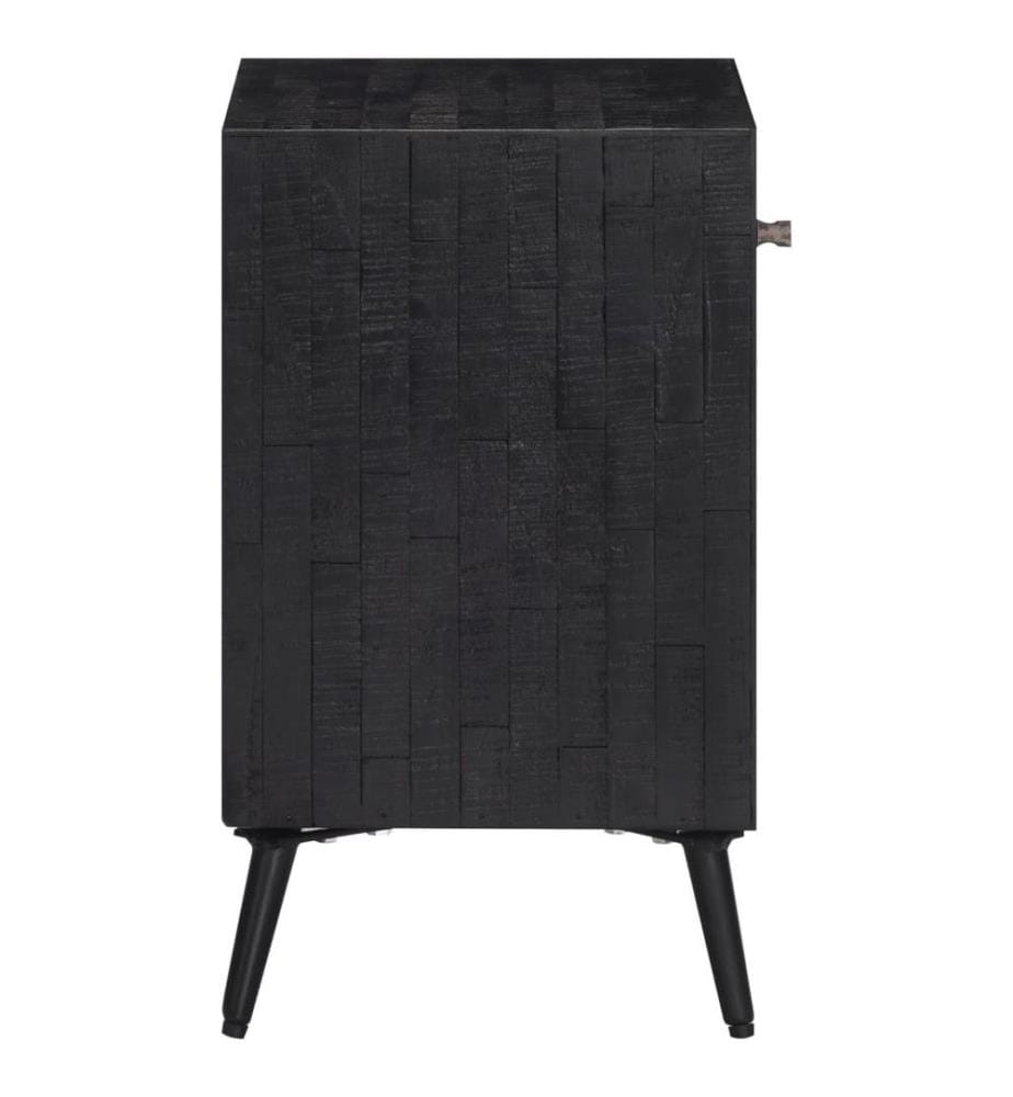Nachttisch 40x30x50 cm Massivholz Teak