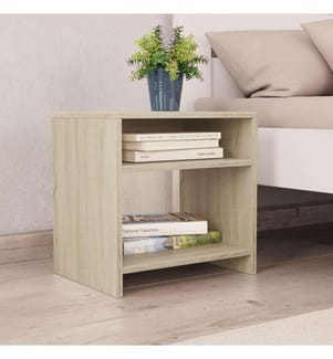Table de chevet Chêne sonoma 40x30x40 cm Bois d'ingénierie