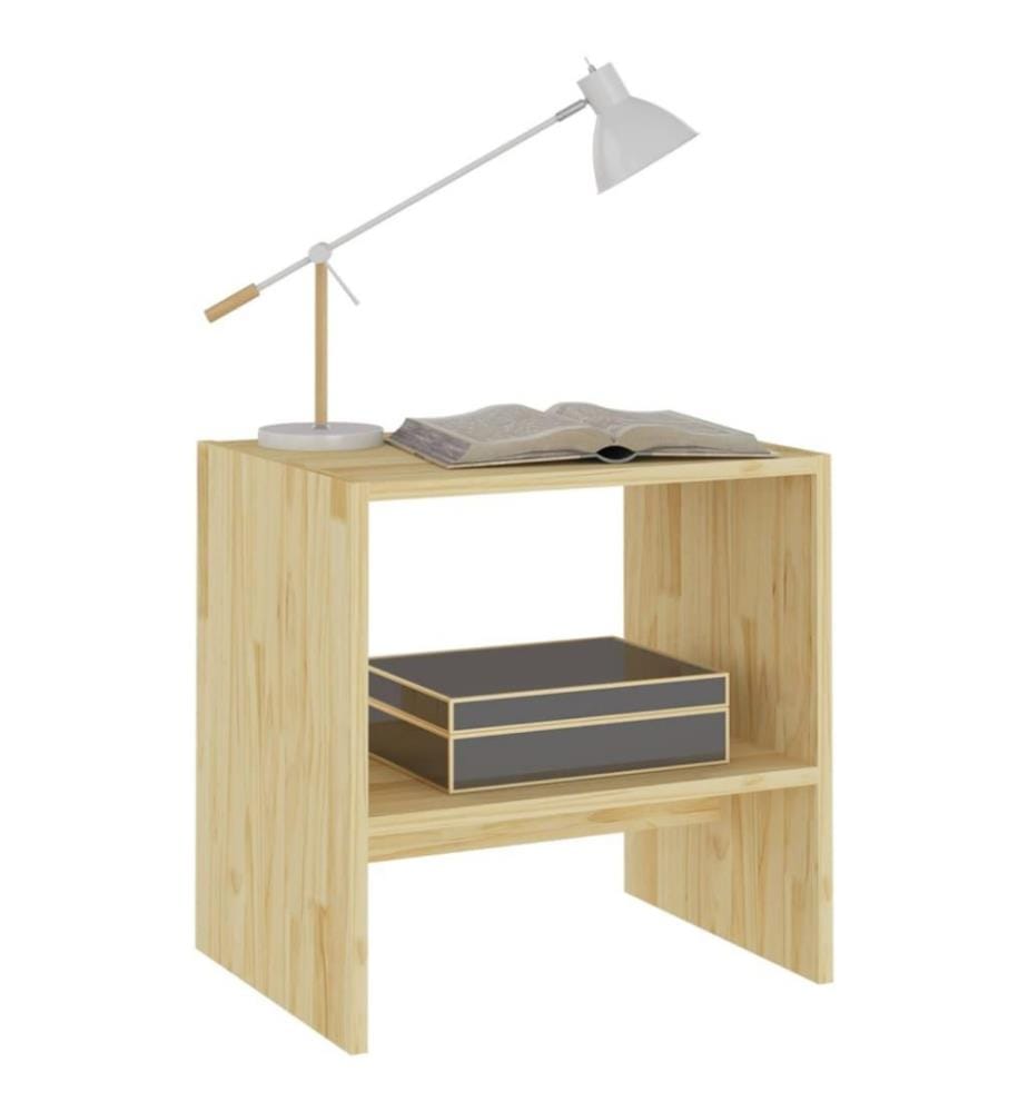 Nachttische 2 Stk. 40x30,5x40 cm Massivholz Kiefer