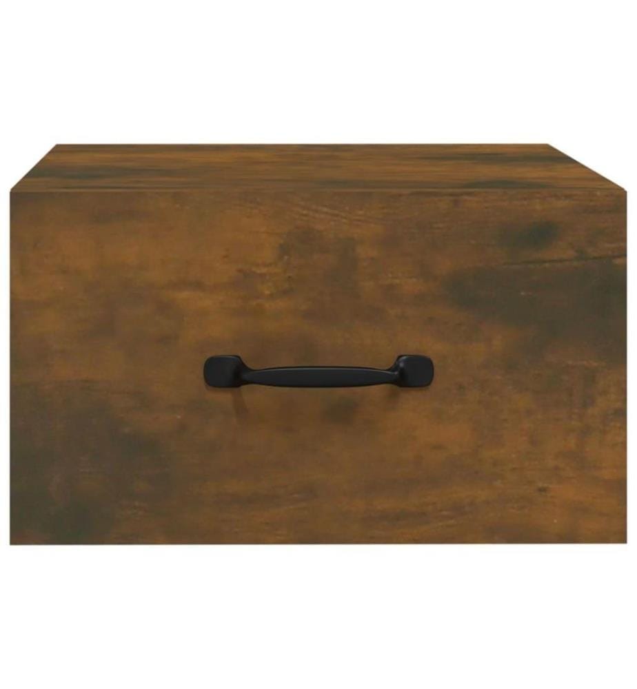 Wand-Nachttische 2 Stk. Räuchereiche 35x35x20 cm