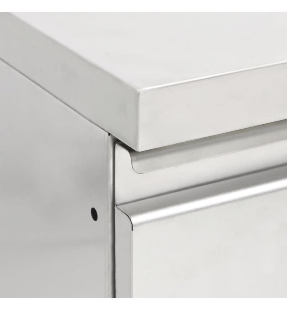 Gewerbe-Küchenschrank mit 3 Schubladen 50x60x96 cm