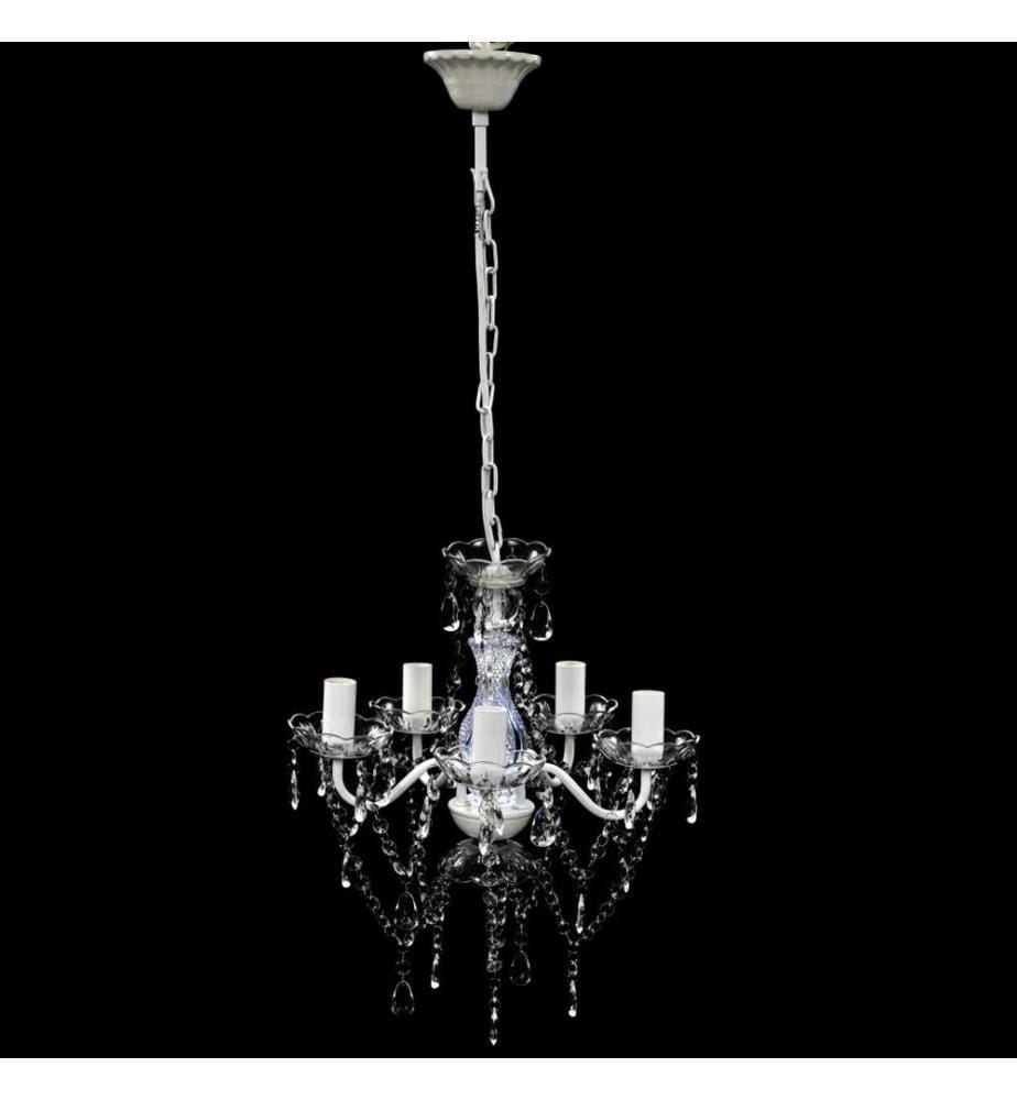Lustre 5 ampoules Transparent