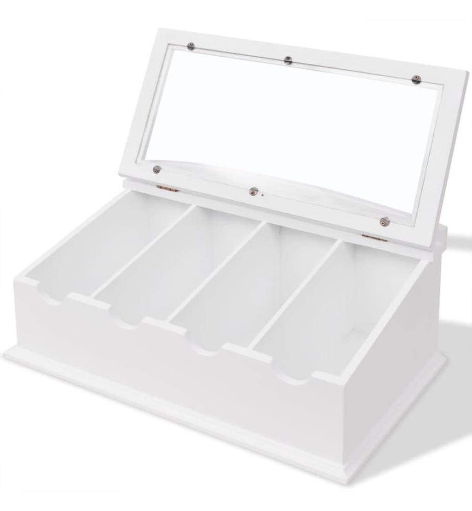 Range-couverts en style baroque PFDM Blanc
