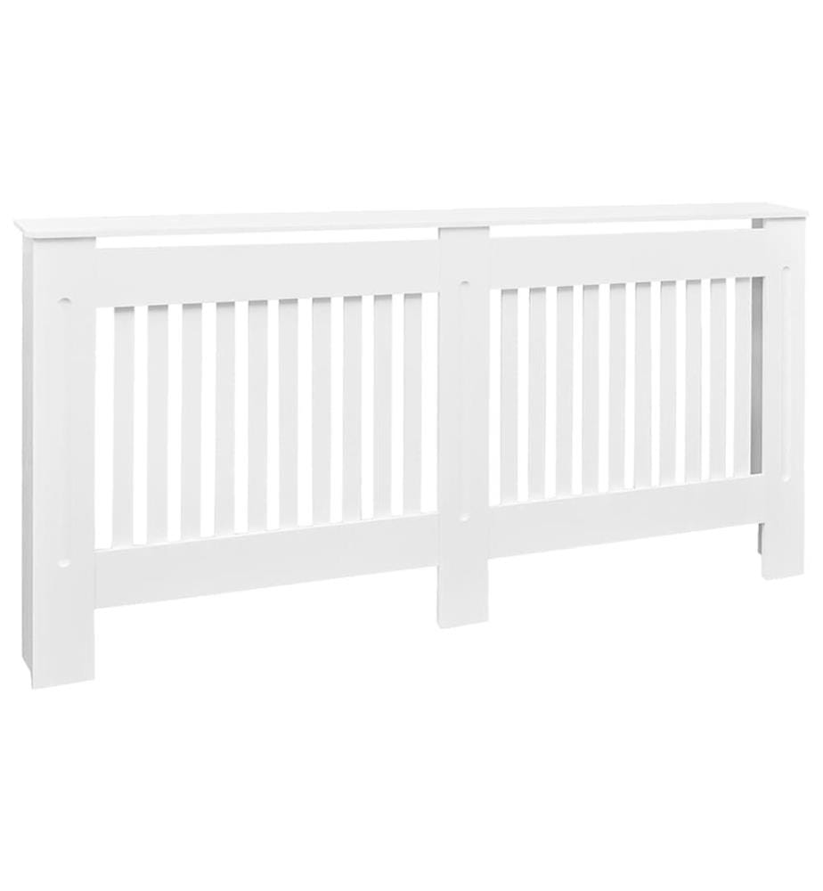 Cache-radiateur Blanc MDF 172 cm