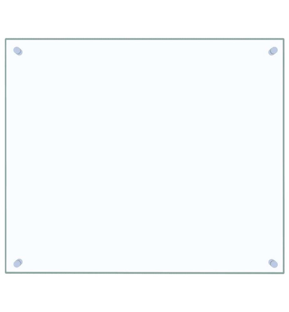 Dosseret de cuisine Transparent 70x60 cm Verre trempé