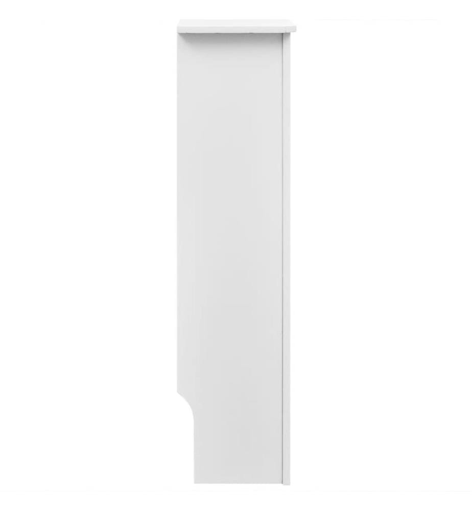 Cache-radiateurs 2 pcs blanc MDF 172 cm