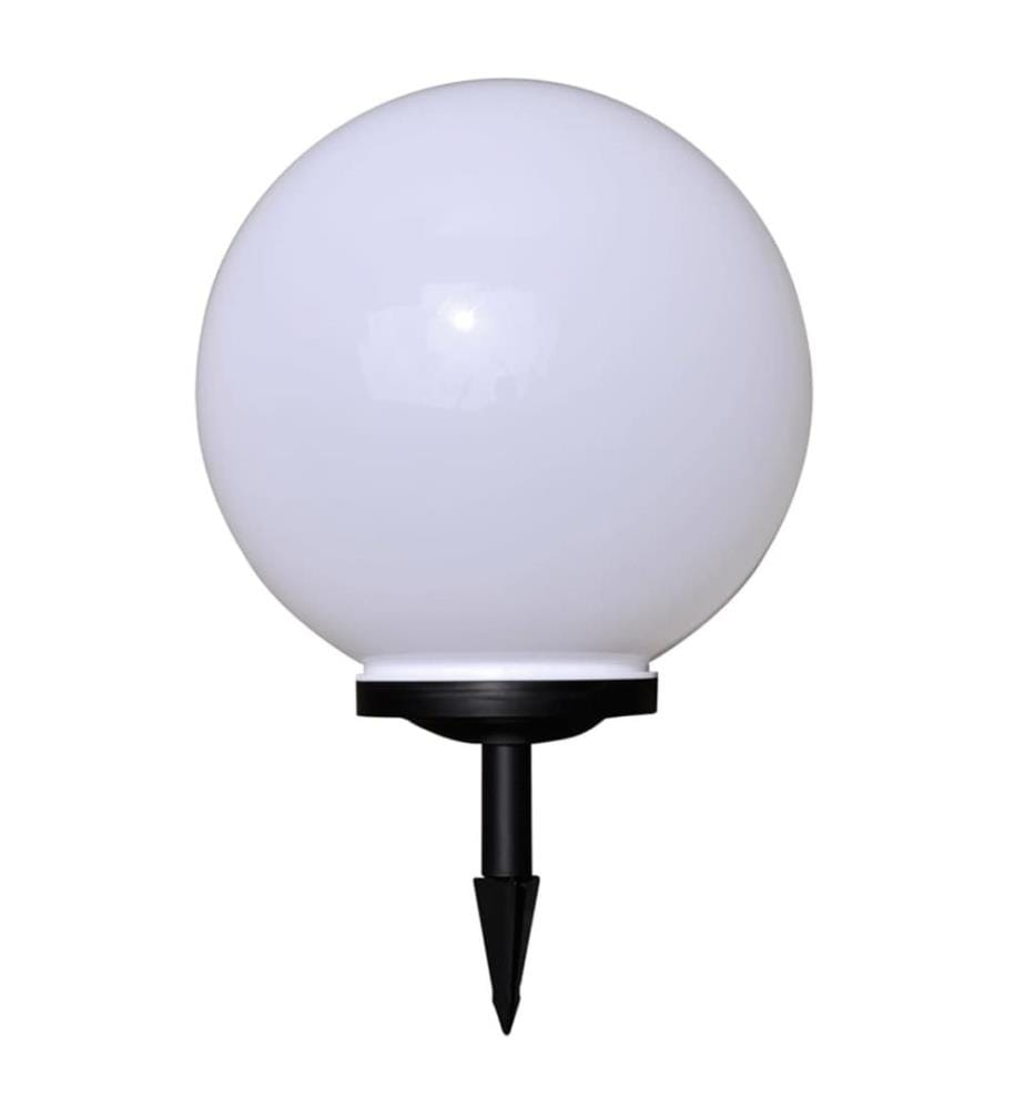 2 pcs Lampes d'allée d'extérieur à LED 40 cm et piquet au sol