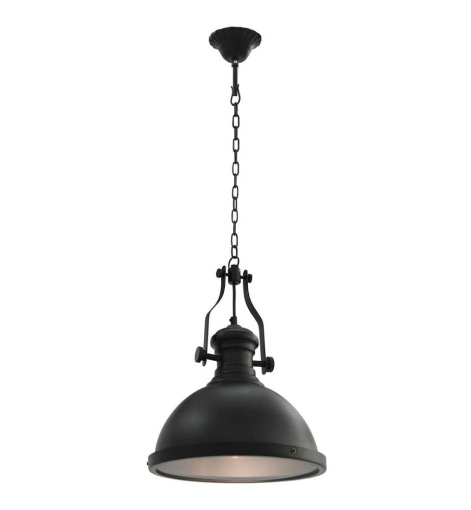 Deckenleuchte Schwarz Rund E27
