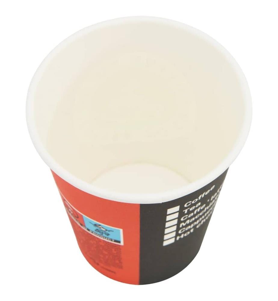 1000 Stk. Einweg-Kaffeebecher Pappe 240 ml (8 oz)