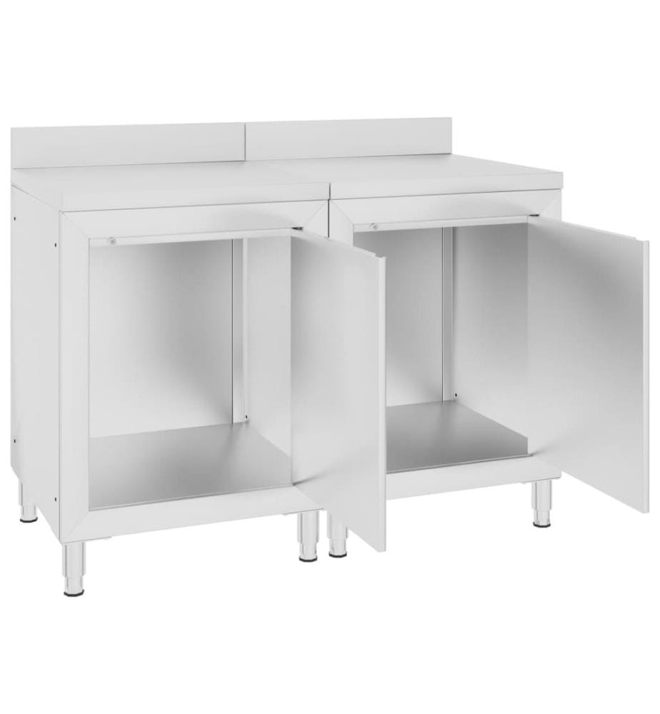 Arbeitsschrank 120x60x96 cm Edelstahl