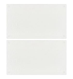 Planches à découper 2 pcs motif de bulles Verre trempé