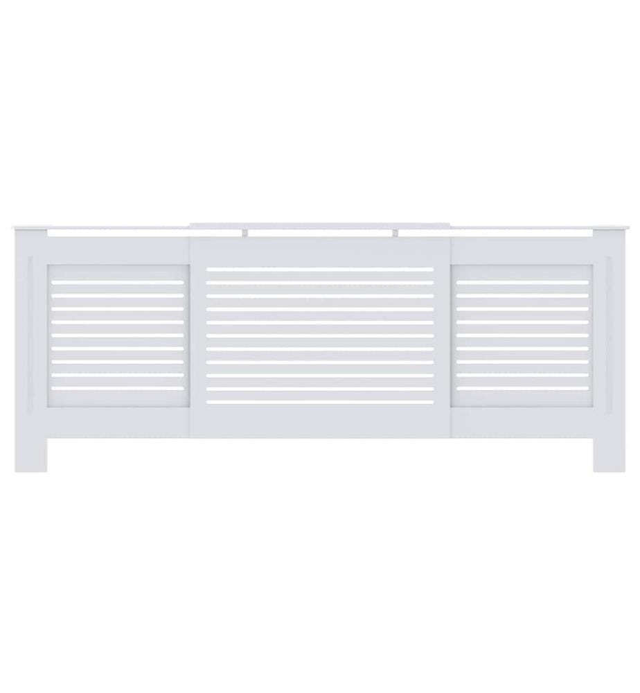 Cache-radiateur MDF Blanc 205 cm
