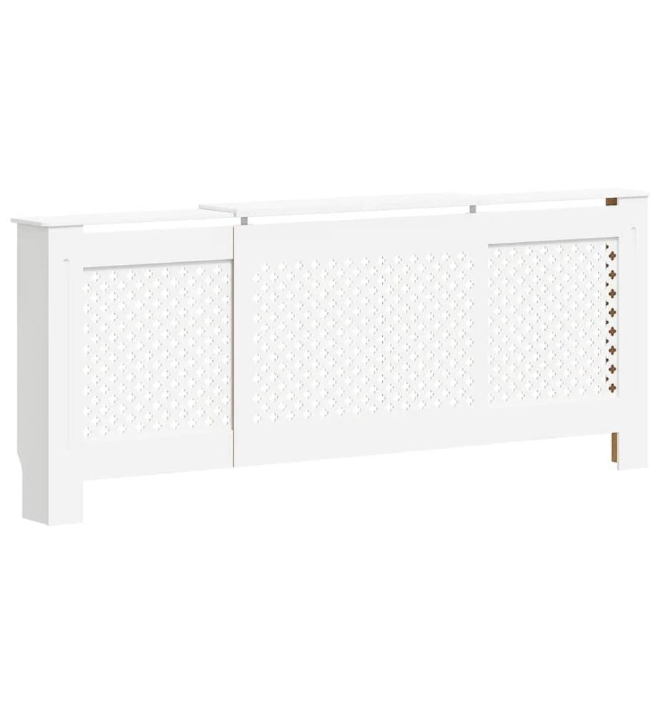 Cache-radiateur MDF Blanc 205 cm