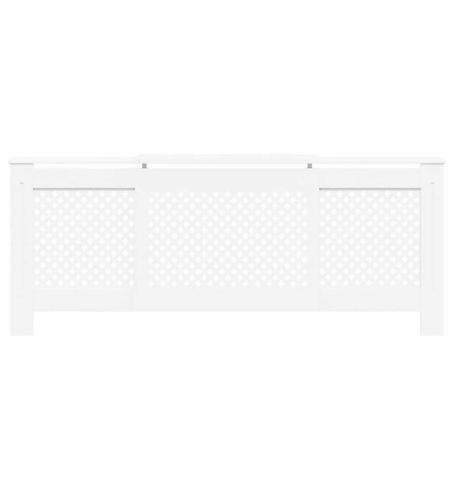 Cache-radiateur MDF Blanc 205 cm