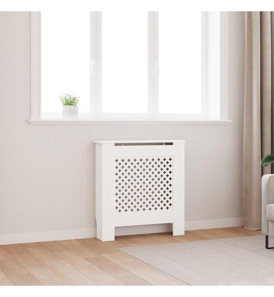MDF Heizkörperverkleidung Weiss 78 cm