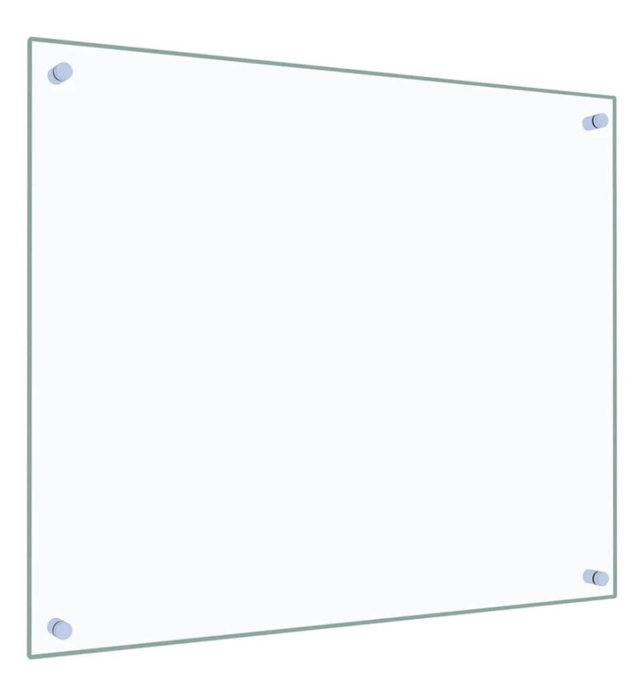 Dosserets de cuisine 2 pcs transparent 70x60 cm verre trempé