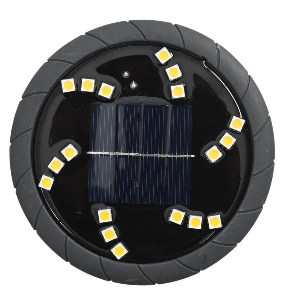 Lampes solaires de sol et piquets de sol extérieur 4 pcs