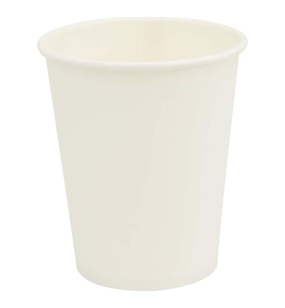 Pappbecher 1000 Stk. 8oz 200ml Weiss