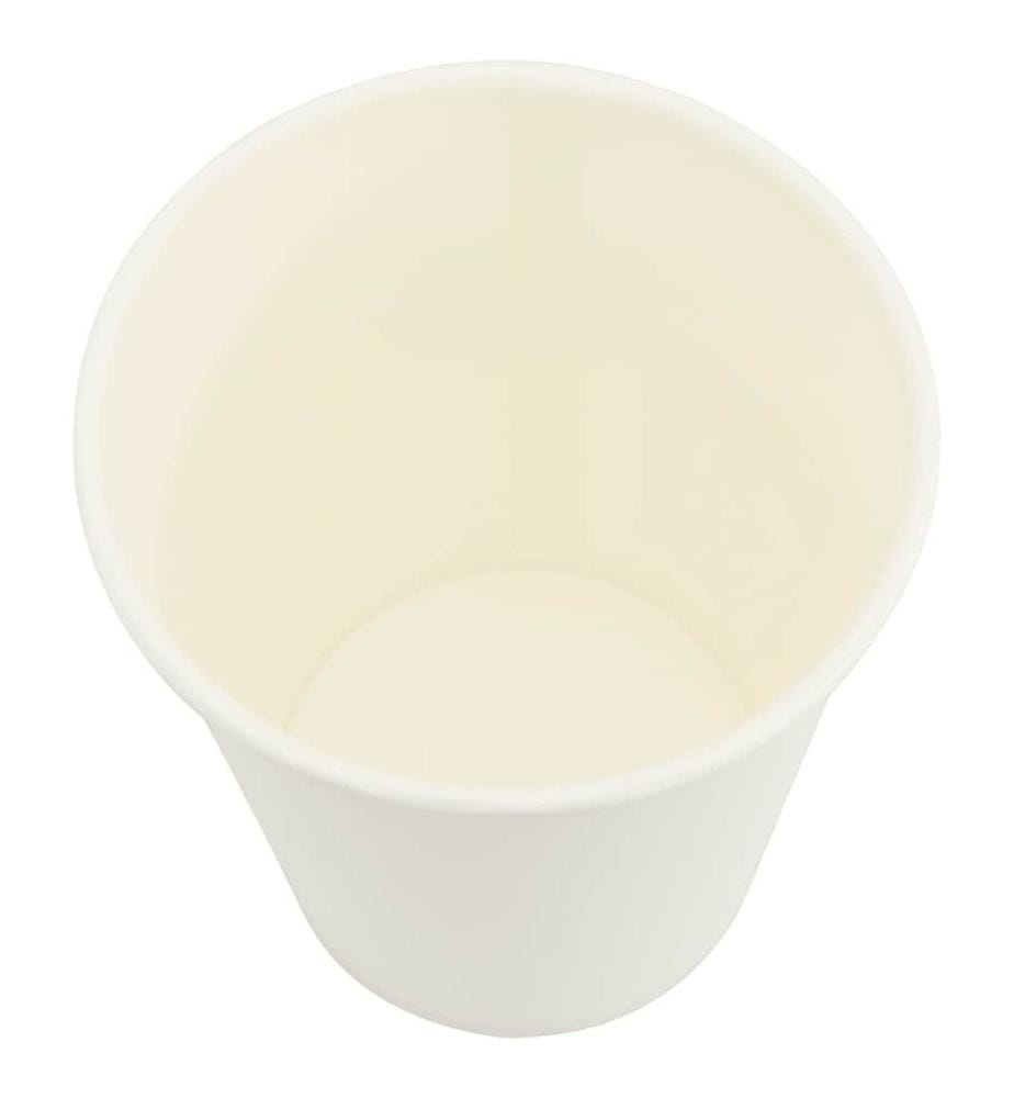 Pappbecher 1000 Stk. 8oz 200ml Weiss