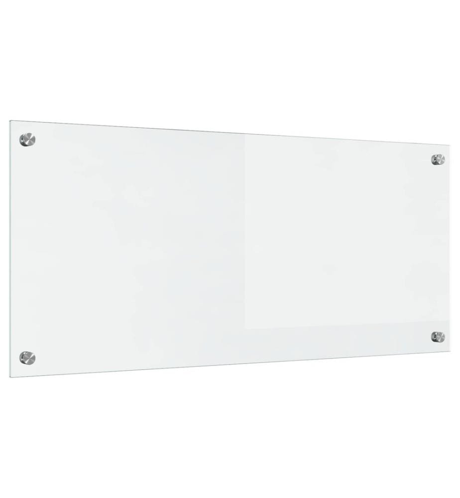 Crédence de cuisine Transparent 90 x 40 cm verre trempé