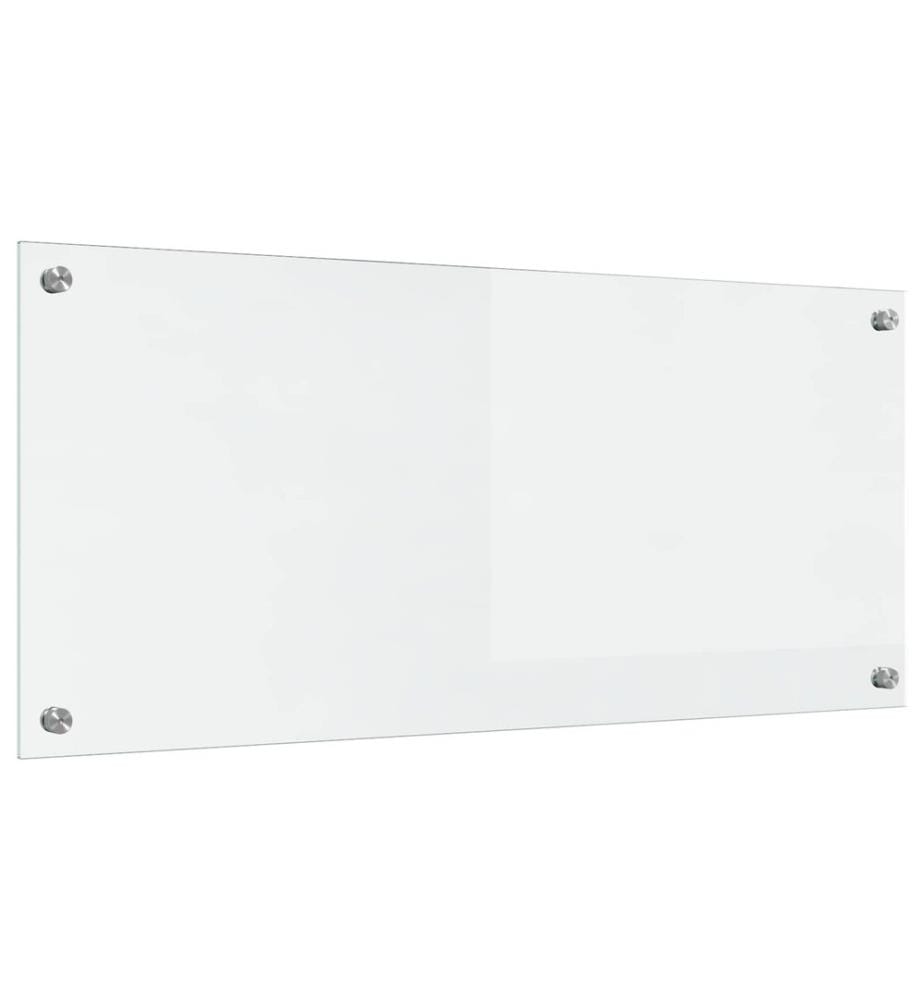 Crédence de cuisine Transparent 90 x 40 cm verre trempé