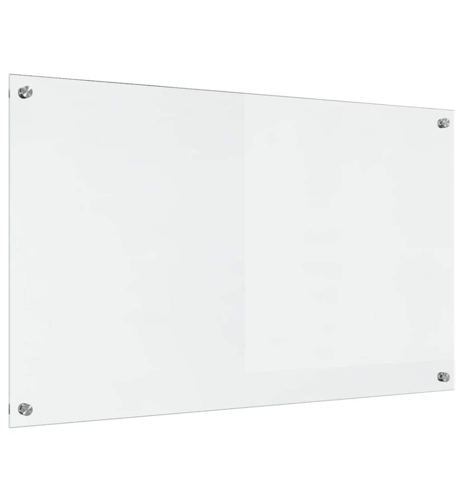 Crédence de cuisine Transparent 100 x 60 cm verre trempé