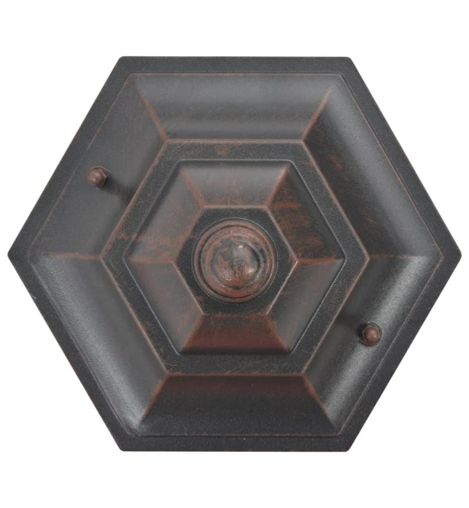 Garten-Pollerleuchte 6 Stk. E27 110 cm Aluminium Bronzefarben