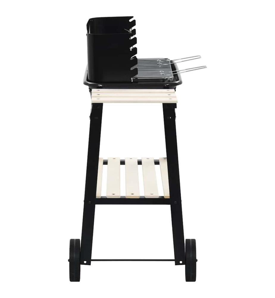 Holzkohlegrill Standgrill mit Rädern