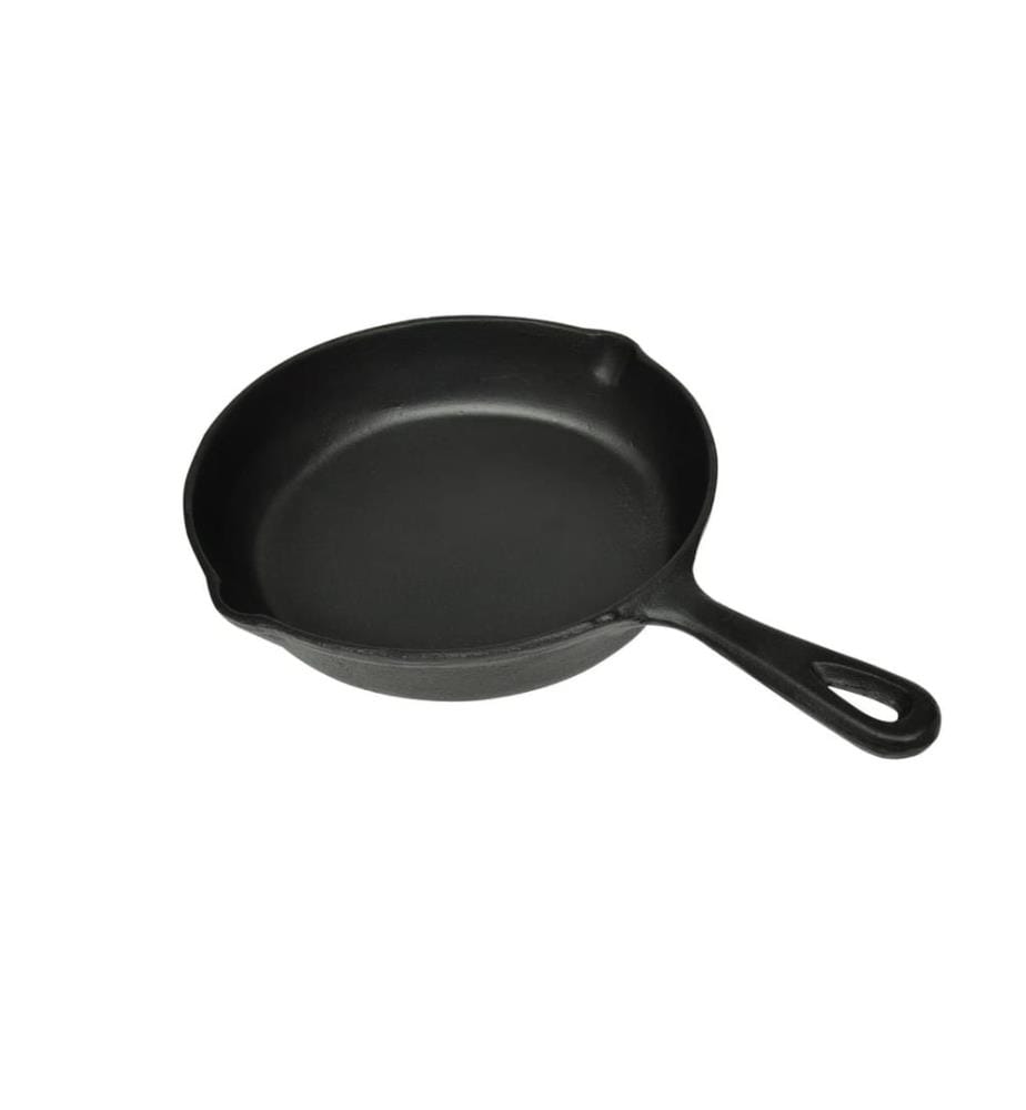 3-tlg. Steakpfannen Set Gusseisen