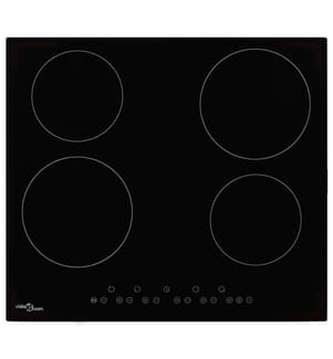 Plaque de cuisson Céramique 4 brûleurs Contrôle tactile 6000 W