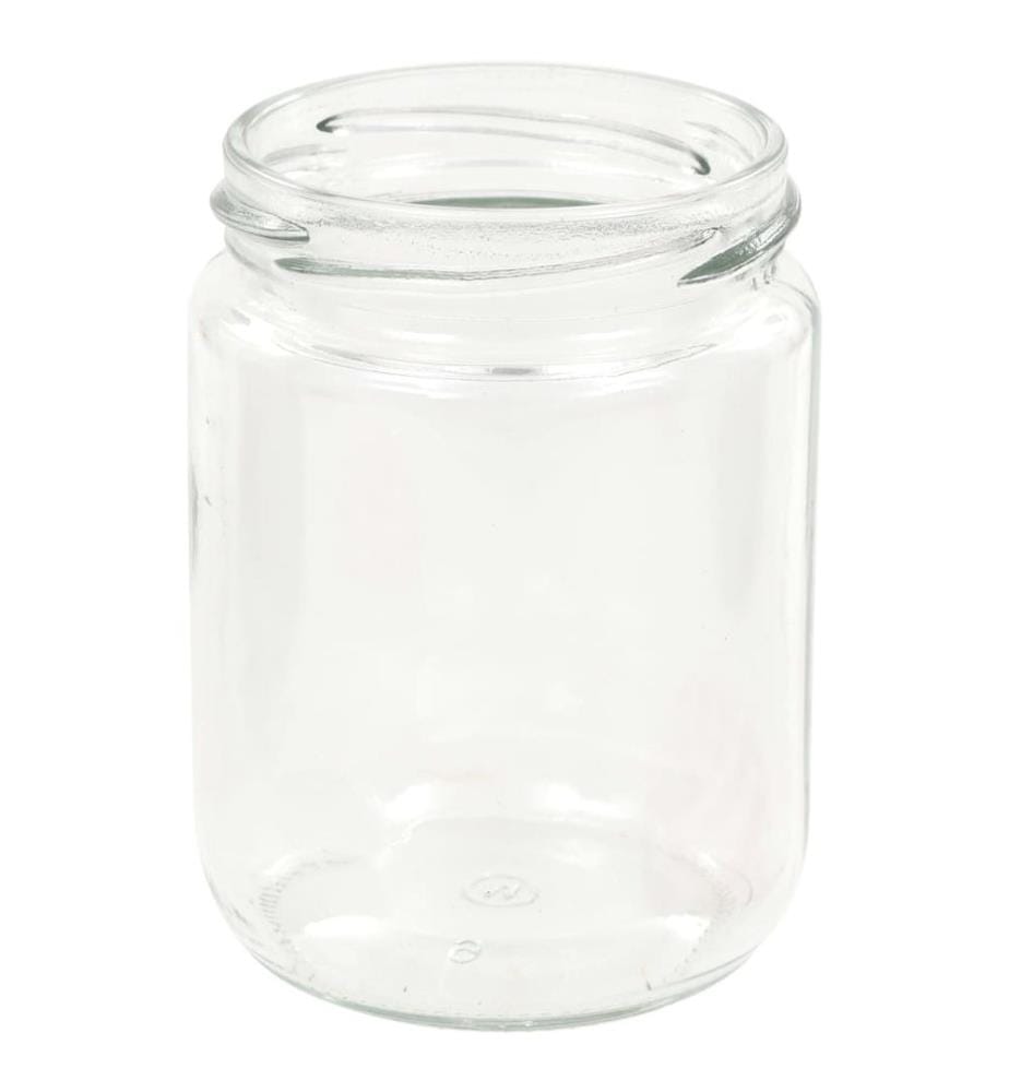 Marmeladengläser mit Weissem/Rotem Deckel 96 Stk. 230 ml