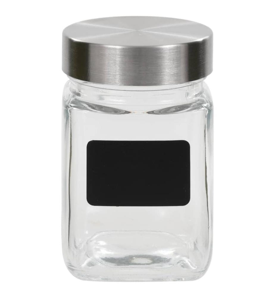 Vorratsgläser mit Aufkleber 12 Stk. 300 ml