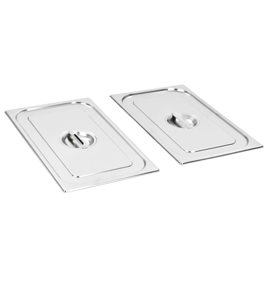 Deckel für GN 1/1 Behälter 2 Stk. Edelstahl