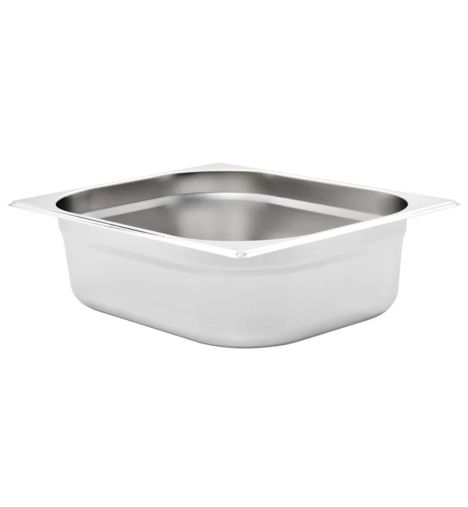 Gastronormbehälter 4 Stk. GN 1/2 100 mm Edelstahl