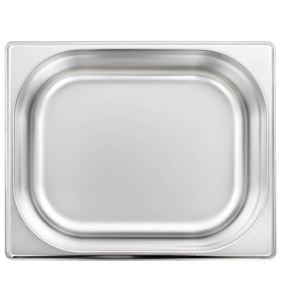 Gastronormbehälter 4 Stk. GN 1/2 100 mm Edelstahl