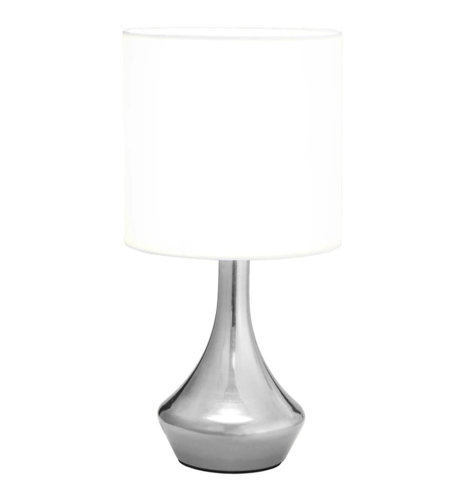 Tischlampen 2 Stk. Touch-Sensor Weiss E14