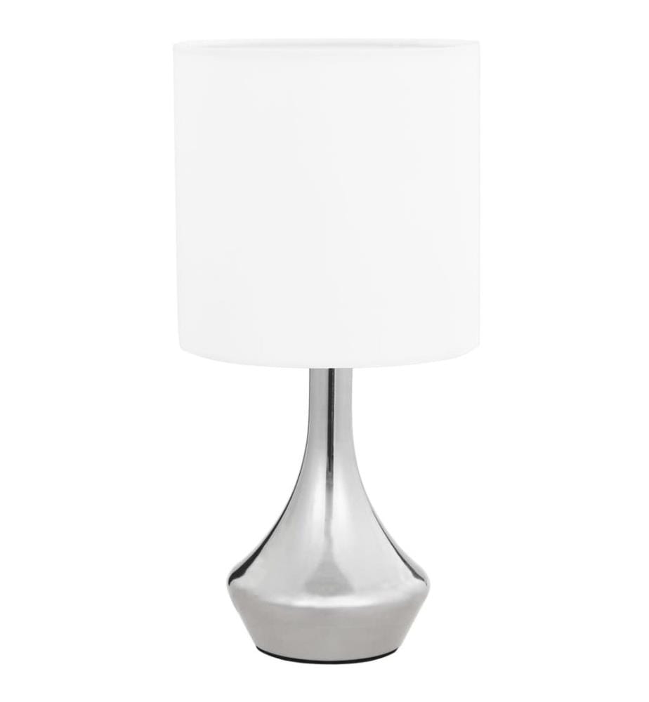 Tischlampen 2 Stk. Touch-Sensor Weiss E14